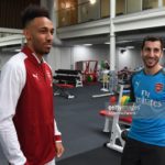 Pierre-Emerick Aubameyang and Henrikh Mkhitaryan, Arsenal
