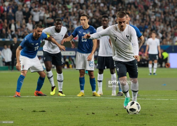 Antoine Griezmann penalty, France football national team